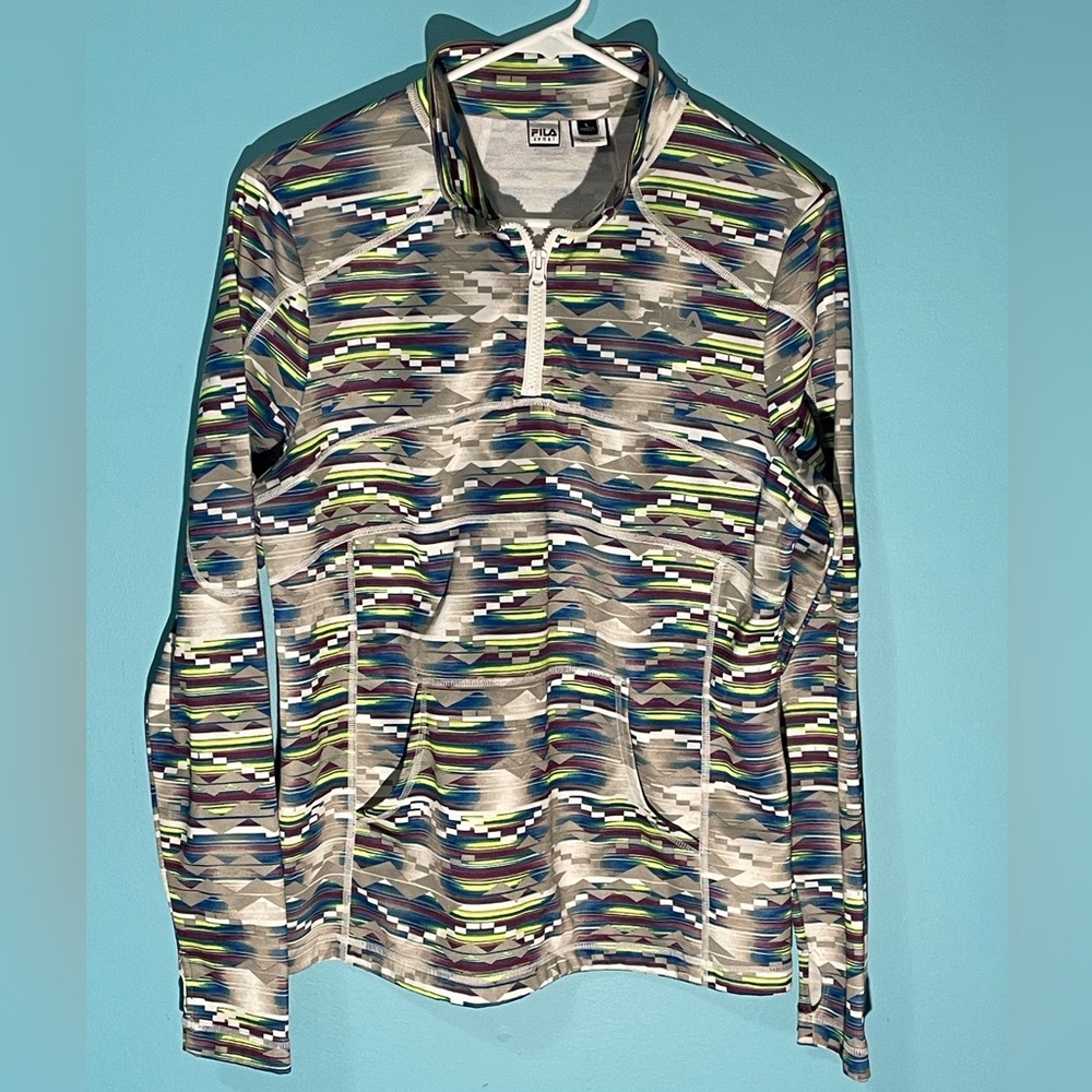Fila long sleeve 1/4 zip